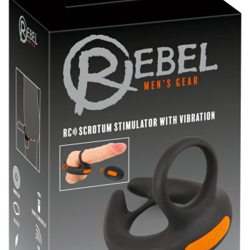 Стимулятор мошонки с пультом и вибрацией 5404258ON