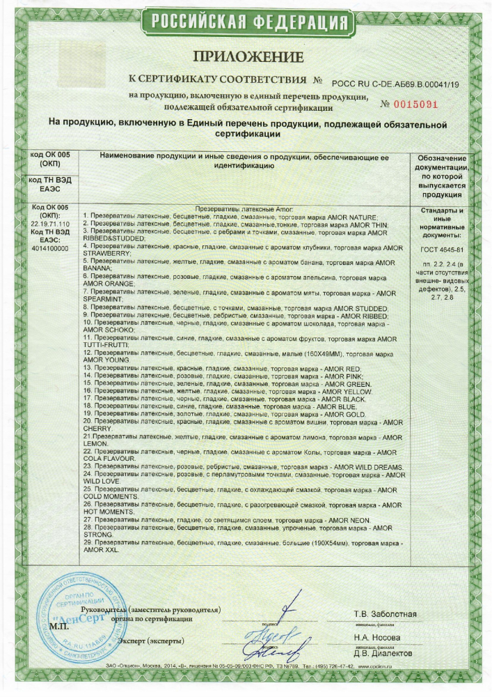 Презервативы Amor-2