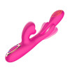 Вибратор с вакуумной стимуляцией клитора и фингерингом SW3053