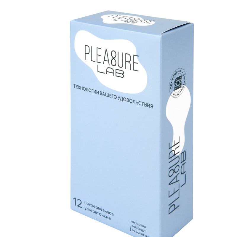 Презервативы ультратонкие Pleasure Lab 12шт 1280lab
