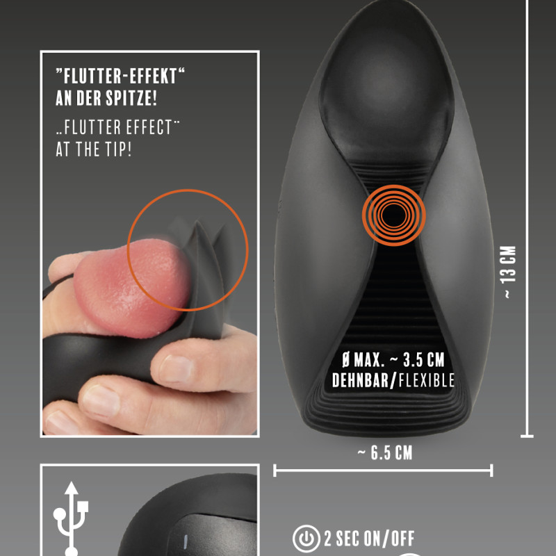 Вибрирующий мастурбатор для головки 552429ON