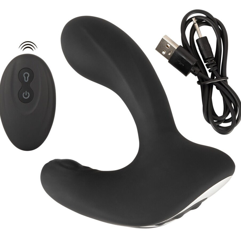 Анальная пробка с пультом и 3 функциями 553271ON