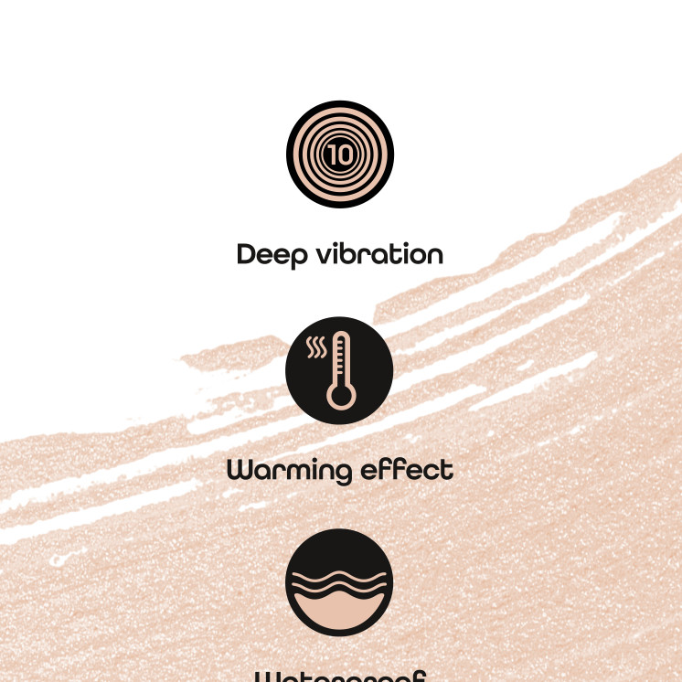 Мини-массажёр с функцией нагрева 553409ON