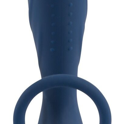 Вибрирующая простатная пробка с эрекционным кольцом 594881ON