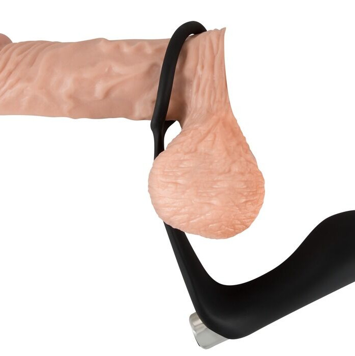 Стимулятор простаты с кольцом для пениса 595853ON