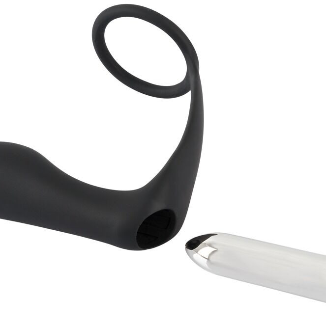 Стимулятор простаты с кольцом для пениса 595853ON