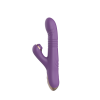 Силиконовый вибратор с возвратно-поступательной стимуляцией SW24126-purple