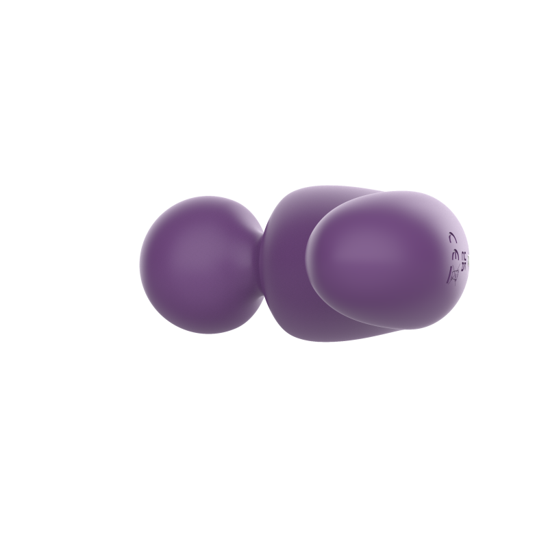 Вибратор- вонд с изогнутым корпусом Secwell SW24125-purple