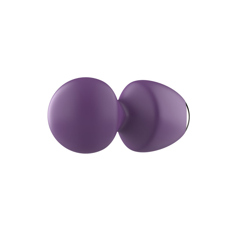 Вибратор- вонд с изогнутым корпусом Secwell SW24125-purple