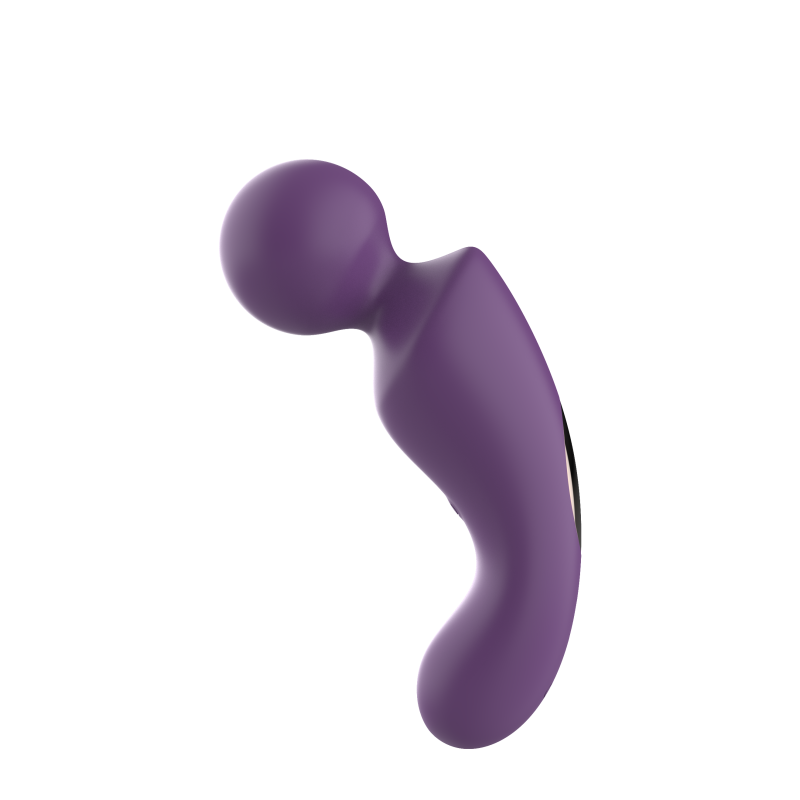 Вибратор- вонд с изогнутым корпусом Secwell SW24125-purple