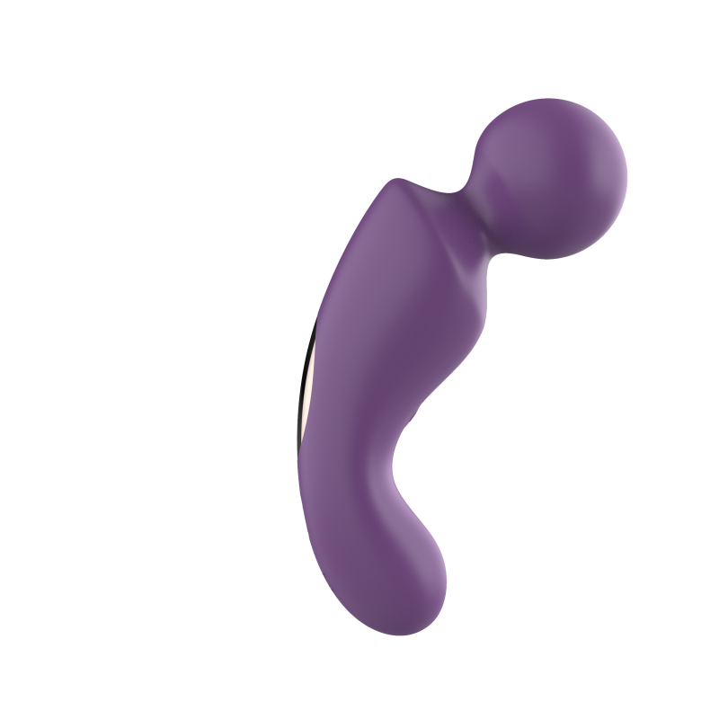 Вибратор- вонд с изогнутым корпусом Secwell SW24125-purple