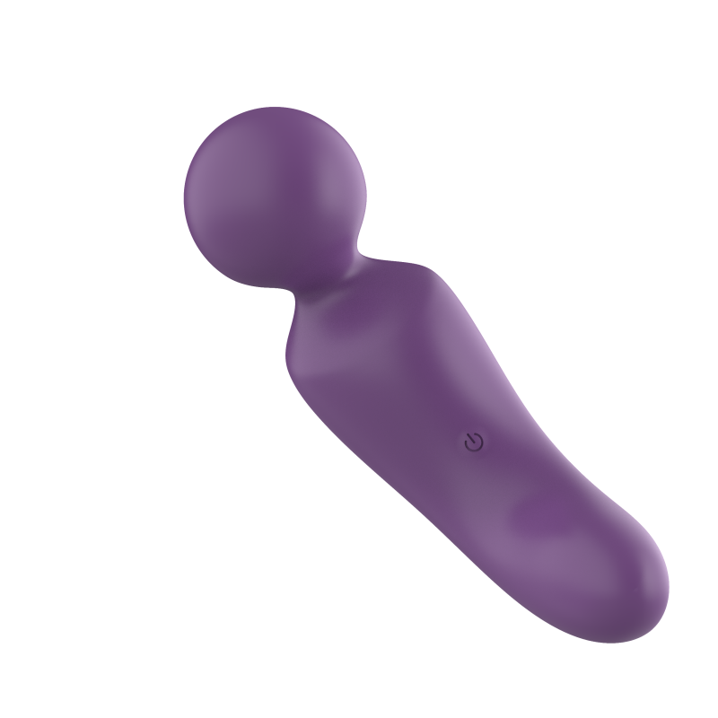 Вибратор- вонд с изогнутым корпусом Secwell SW24125-purple