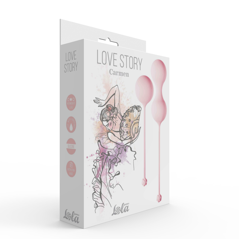 Набор вагинальных шариков Love Story Carmen Tea Rose 3011-01lola