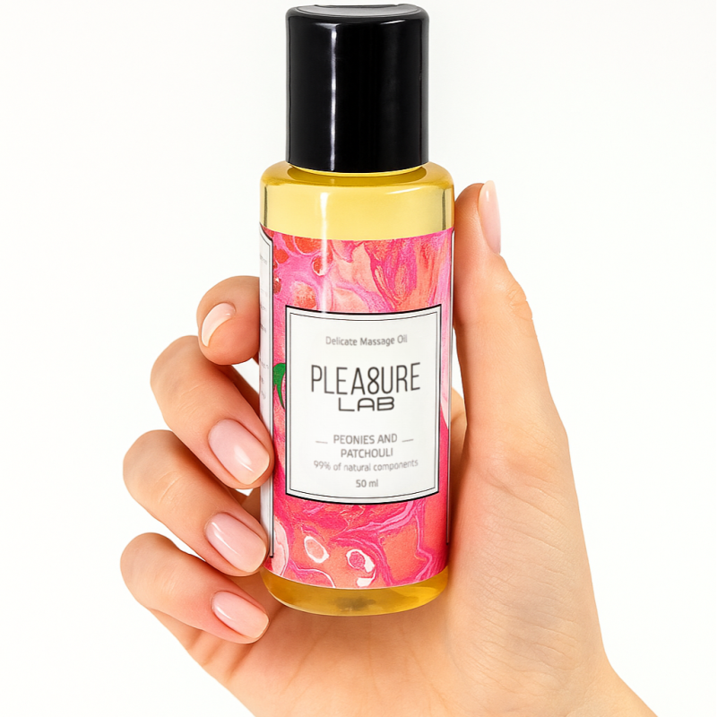 Масло-Афродизиак Pleasure Lab Delicate пионы и пачули 50 мл 1024-01Lab