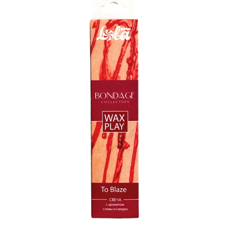 Свеча для Wax Play Bondage To Blaze 1066-02lola