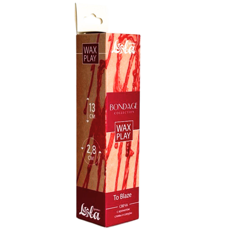 Свеча для Wax Play Bondage To Blaze 1066-02lola