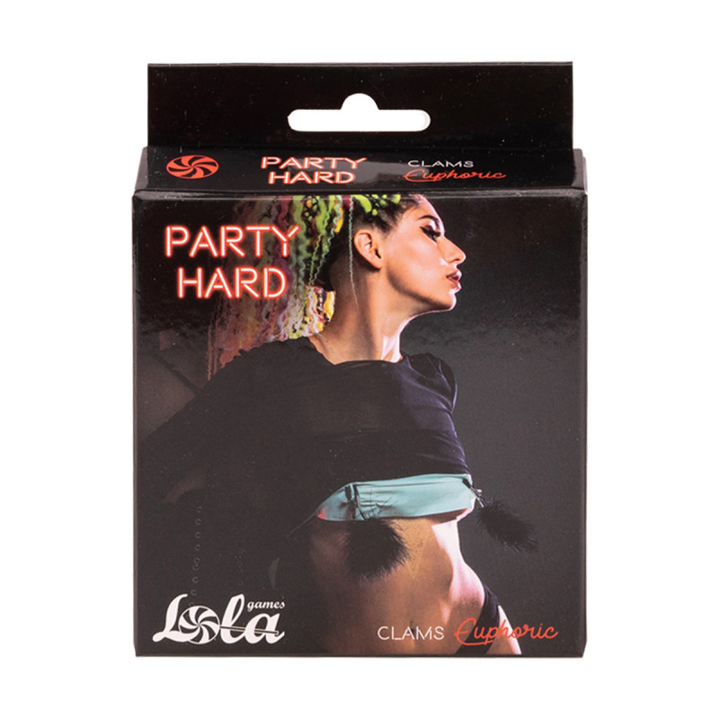 Зажимы на Соски Party Hard Euphoric Black 1131-01lola
