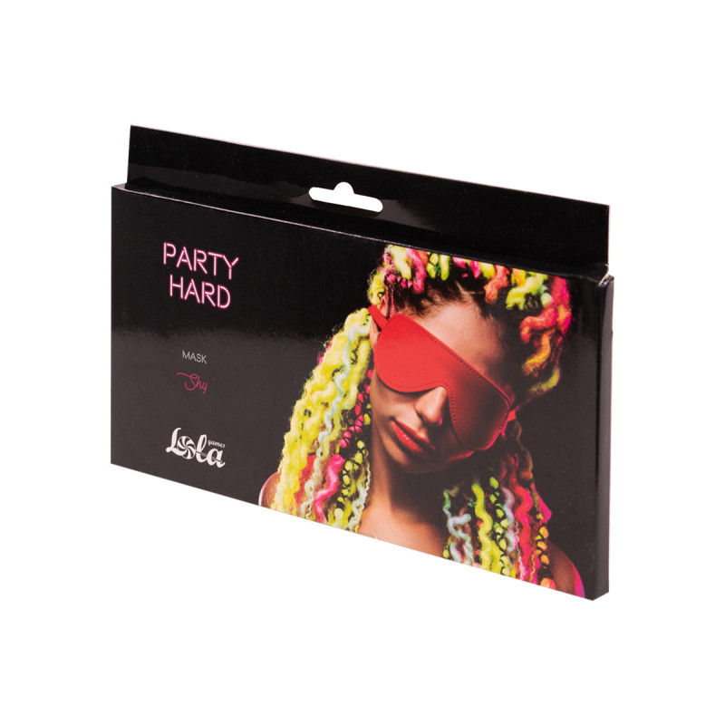 Маска Party Hard Shy Red 1141-01lola