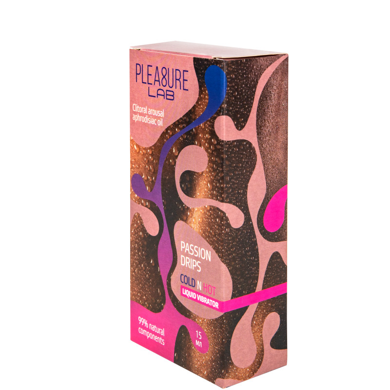 Жидкий Вибратор с Афродизиаком Pleasure Lab Passion Drips Cold n Hot 1190-02lab