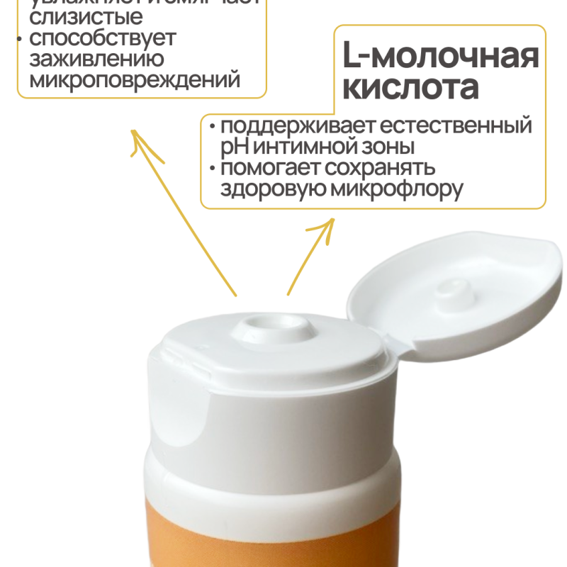 Медицинский Вагинальный Лубрикант JUJU Тропический Банан 100ml 1356JU