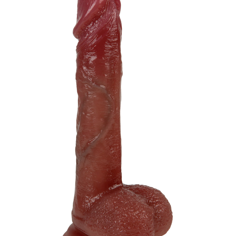 Дилдо с эффектами вибрации, вращения и пенетрации с нагревом 3476-01