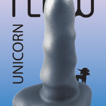 Нереалистичный дилдо Unicorn Mini Black 2047-03lola