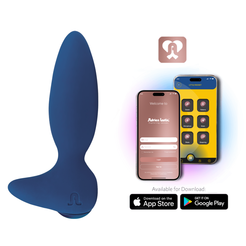 Анальный вибратор Little Rocket II + APP M 20805AL