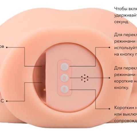 Мастурбатор с вибрацией и всасыванием Cutie Lush 2109-01lola
