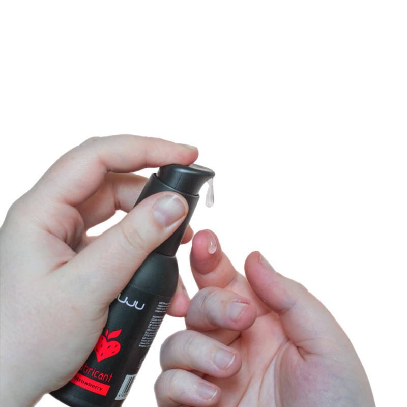 Съедобный лубрикант JUJU Клубничка 100ml 987JU