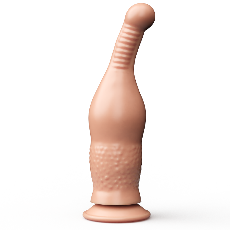 Анальный телесный стимулятор на присоске 102200ru