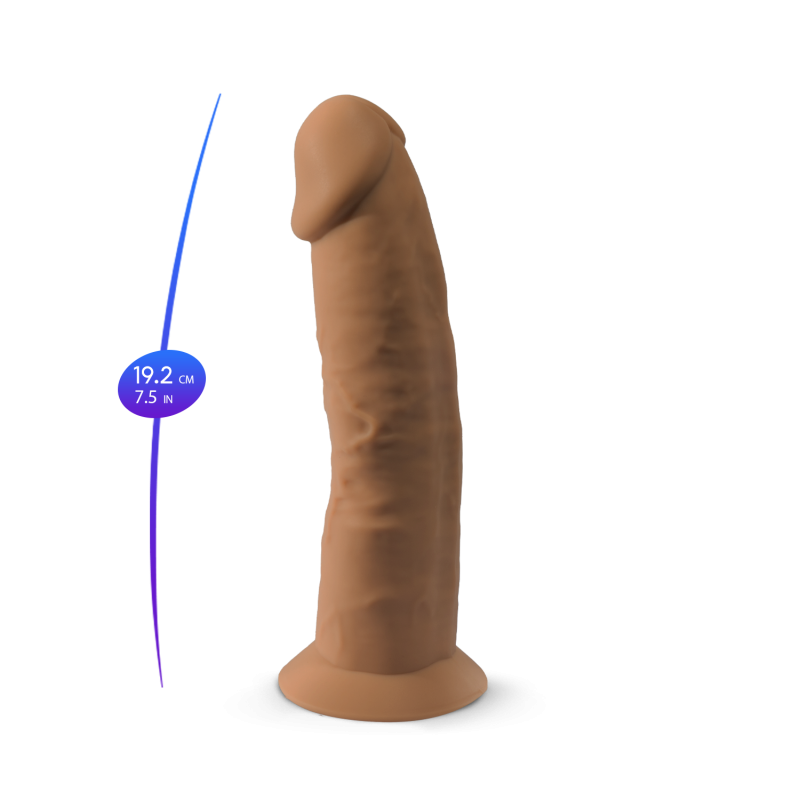 Фаллоимиатор термоактивный из Silexpan 7.5