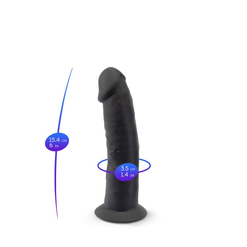 Фаллоимиатор термоактивный из Silexpan 6