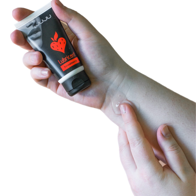 Съедобный лубрикант JUJU Клубничка 50ml 7098JU