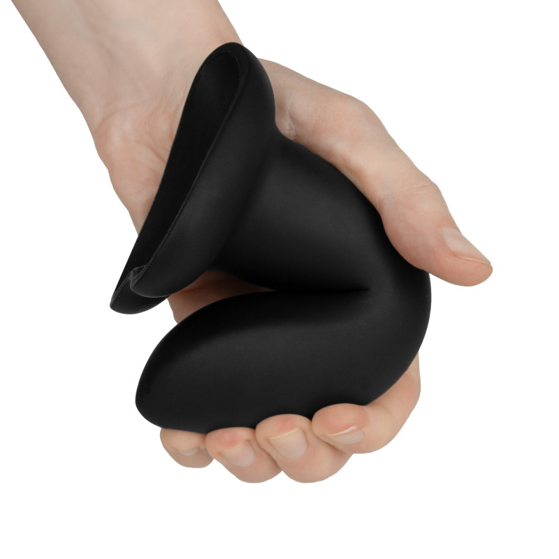 Нереалистичный дилдо Emotional Plus Black 2044-04lola