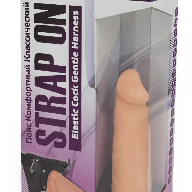 Страпон Харнес в подарочной упаковке из ПВХ 287103ru