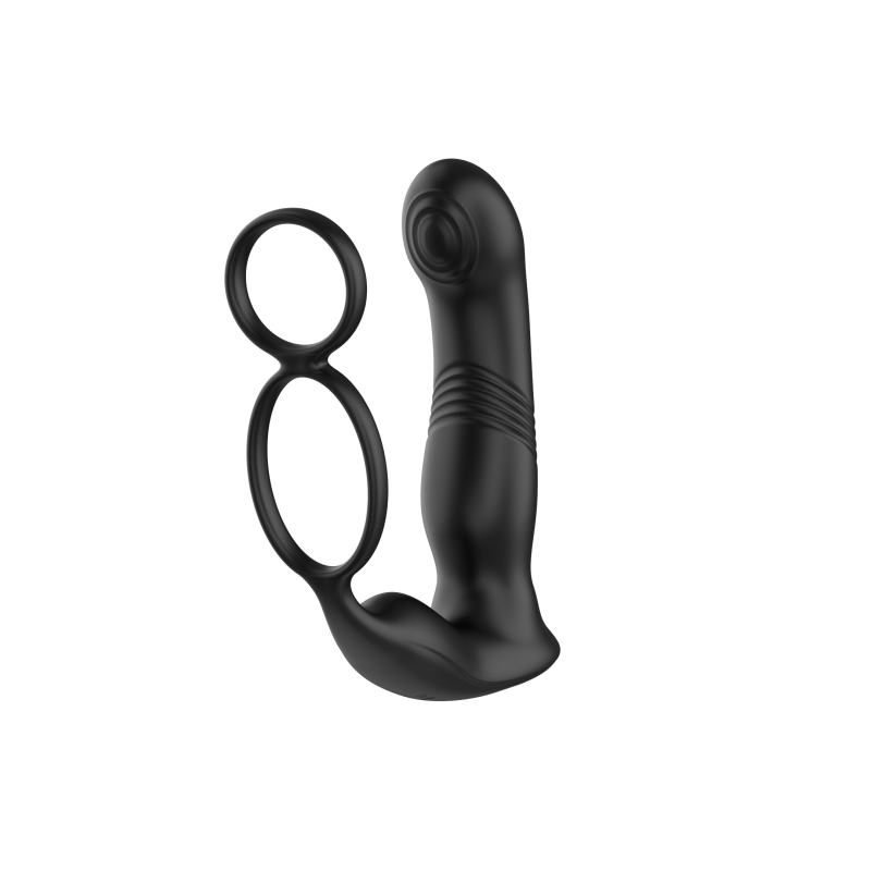 Пульсирующий массажер простаты с эффектом фингеринга SW3026
