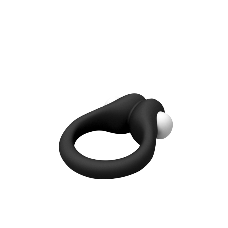 Эрекционное кольцо Zippy Vibrating Ring With Bullet Black 33669AL