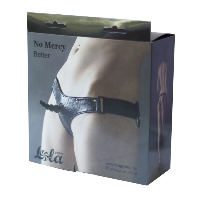 Набор Трусиков с Анальной Пробкой No Mercy Better One Size 3335-01lola