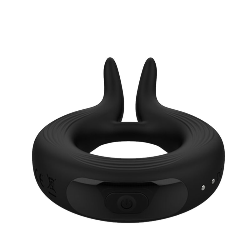 Эрекционное кольцо Marry Me Rechargeable Vibrating Black 33649AL