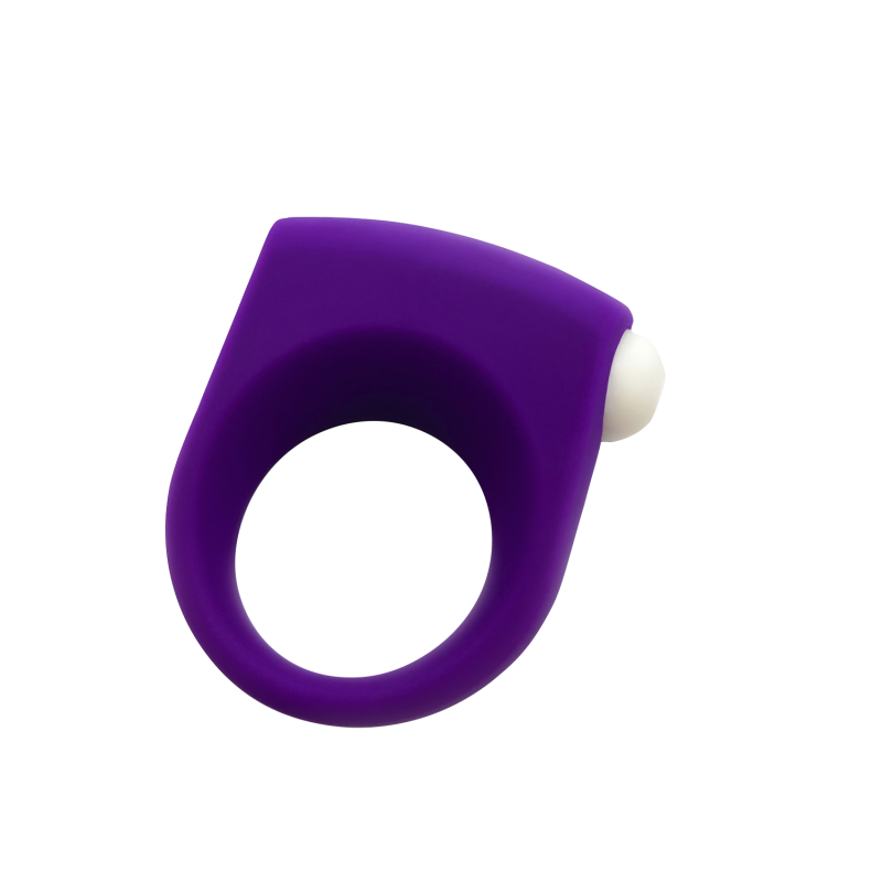 Эрекционное кольцо Puggle Vibrating Ring with Bullet Purple 33673AL