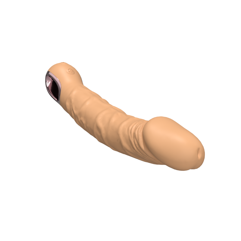 Силиконовый вибратор телесный SW3020Flash