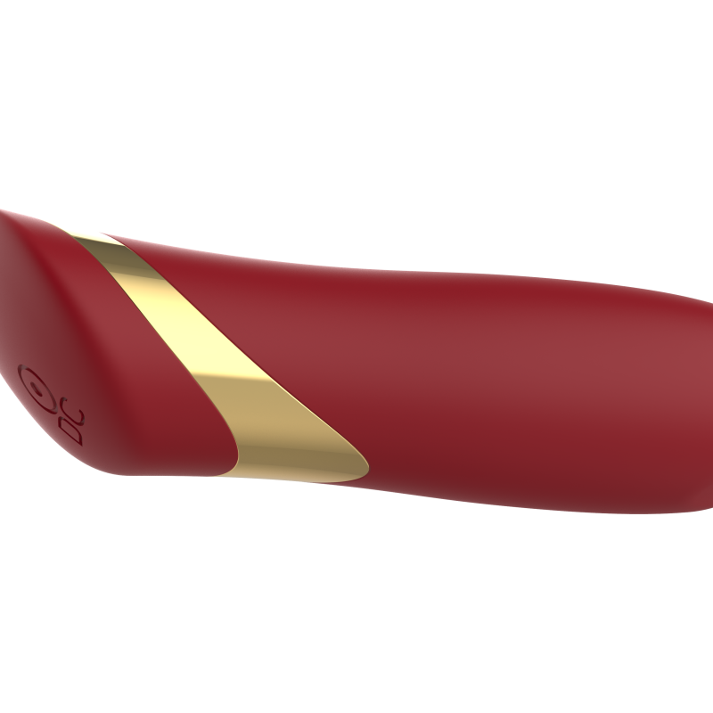 Силиконовый вибратор красный SW3034