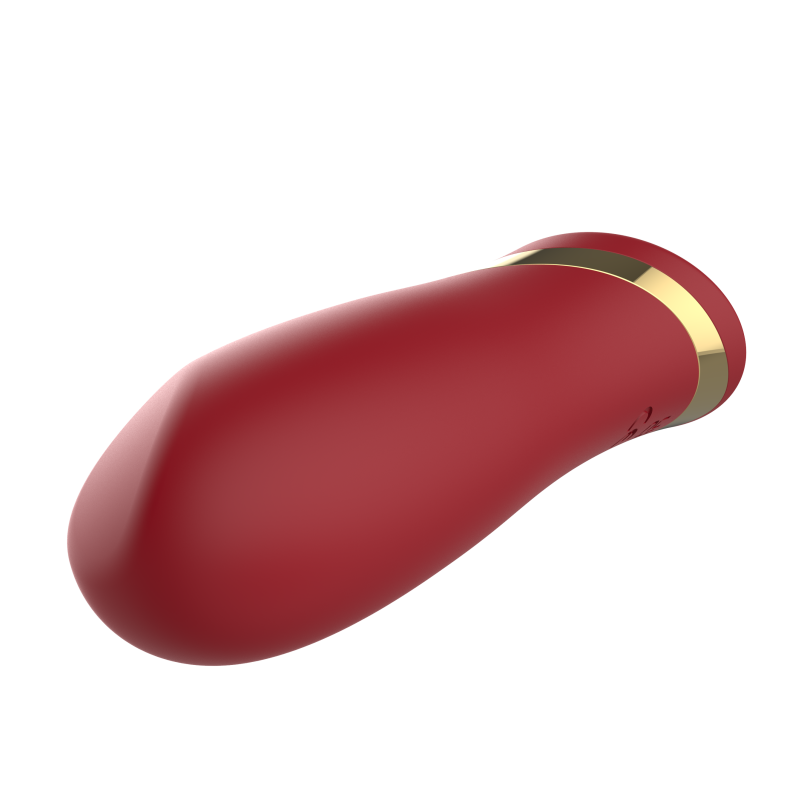 Силиконовый вибратор красный SW3034