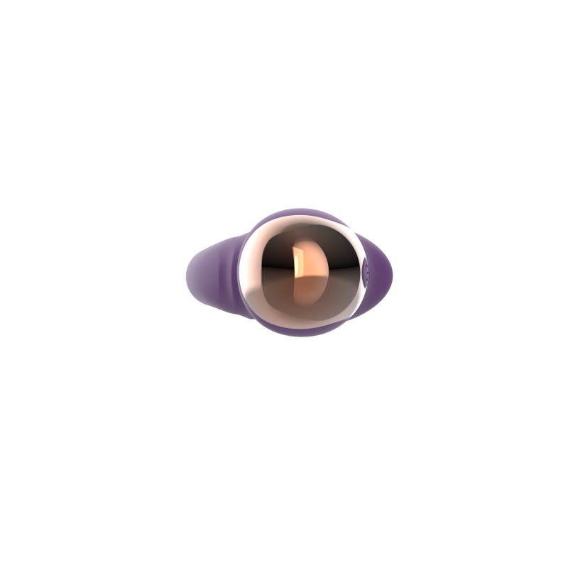 Вагинально-клиторальный вибратор Secwell SW3044-purple