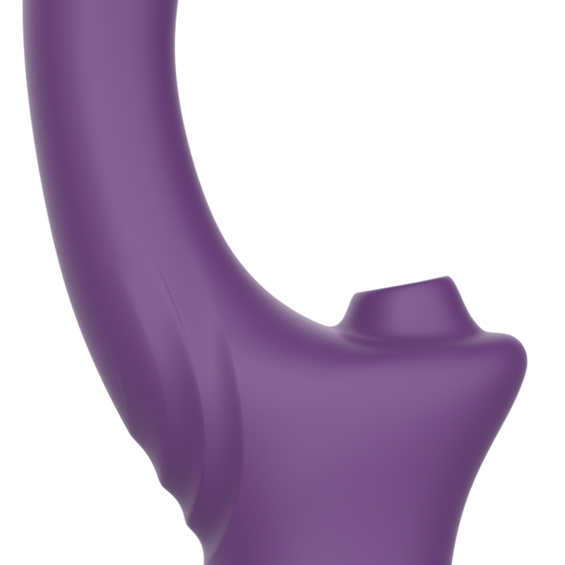 Вагинально-клиторальный вибратор Secwell SW3044-purple