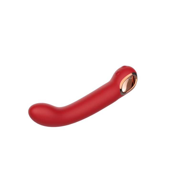 Силиконовый вибратор с магнитным зарядным устройством SW3042red