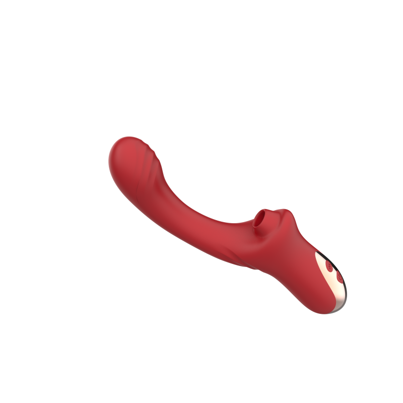 Вагинально-клиторальный вибратор Secwell SW3044-red