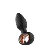 Анальная пробка с вибрацией и вращением (с пультом ДУ) SW1123