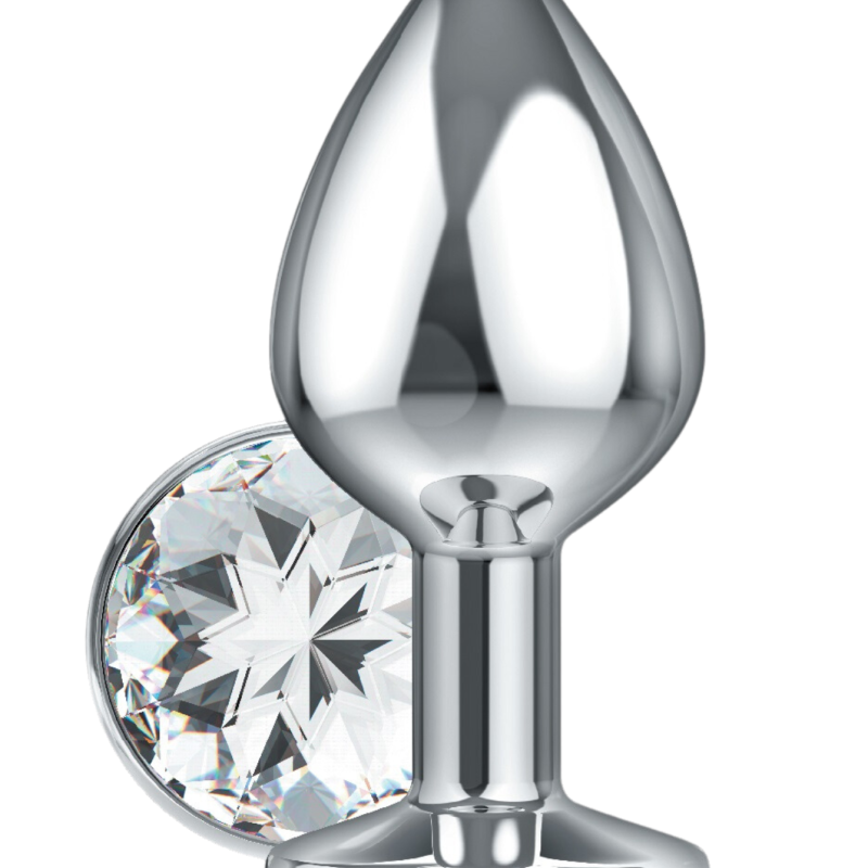Большая анальная пробка Diamond Clear Sparkle XL 4028-02lola