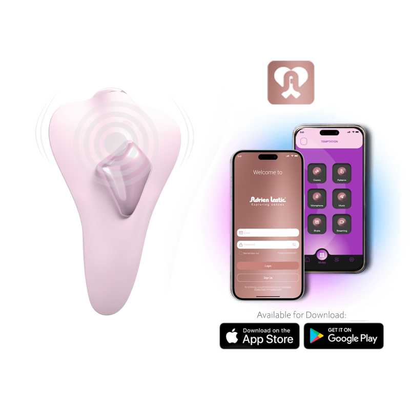 Вибратор в трусы Temptation + APP 40691AL